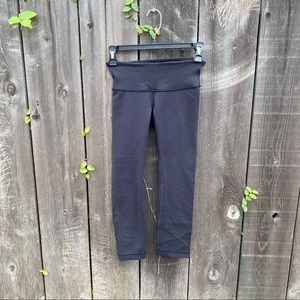 Lululemon Black Cropped Leggings